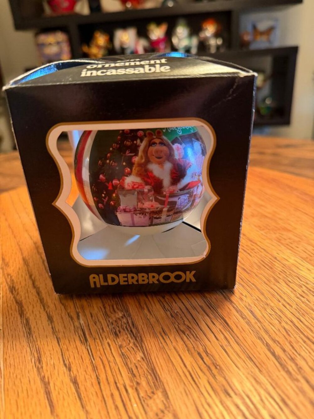 Alderbrook 1982 Miss Piggy, Kermit The Frog, Muppets Christmas Ornament